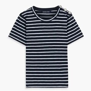 Veronica Beard | NWT! Carla Striped T-Shirt Size; XS